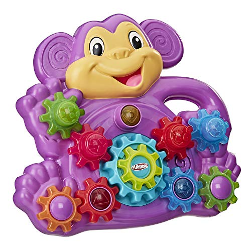 Playskool Stack 'n Spin Monkey Gears Toy w/ 9 Interchangeable Gears $12 + Free Shipping w/ Prime or Orders $25+
