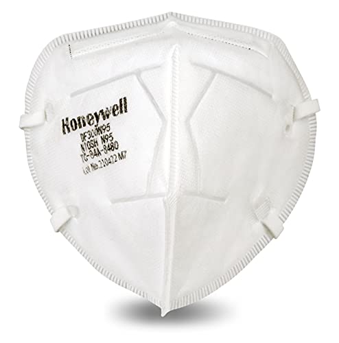 20-Pk Honeywell Safety DF300 N95 Flatfold Disposable Respirator Mask (White, One Size) $6.76 + Free Shipping w/ Prime or on $25+