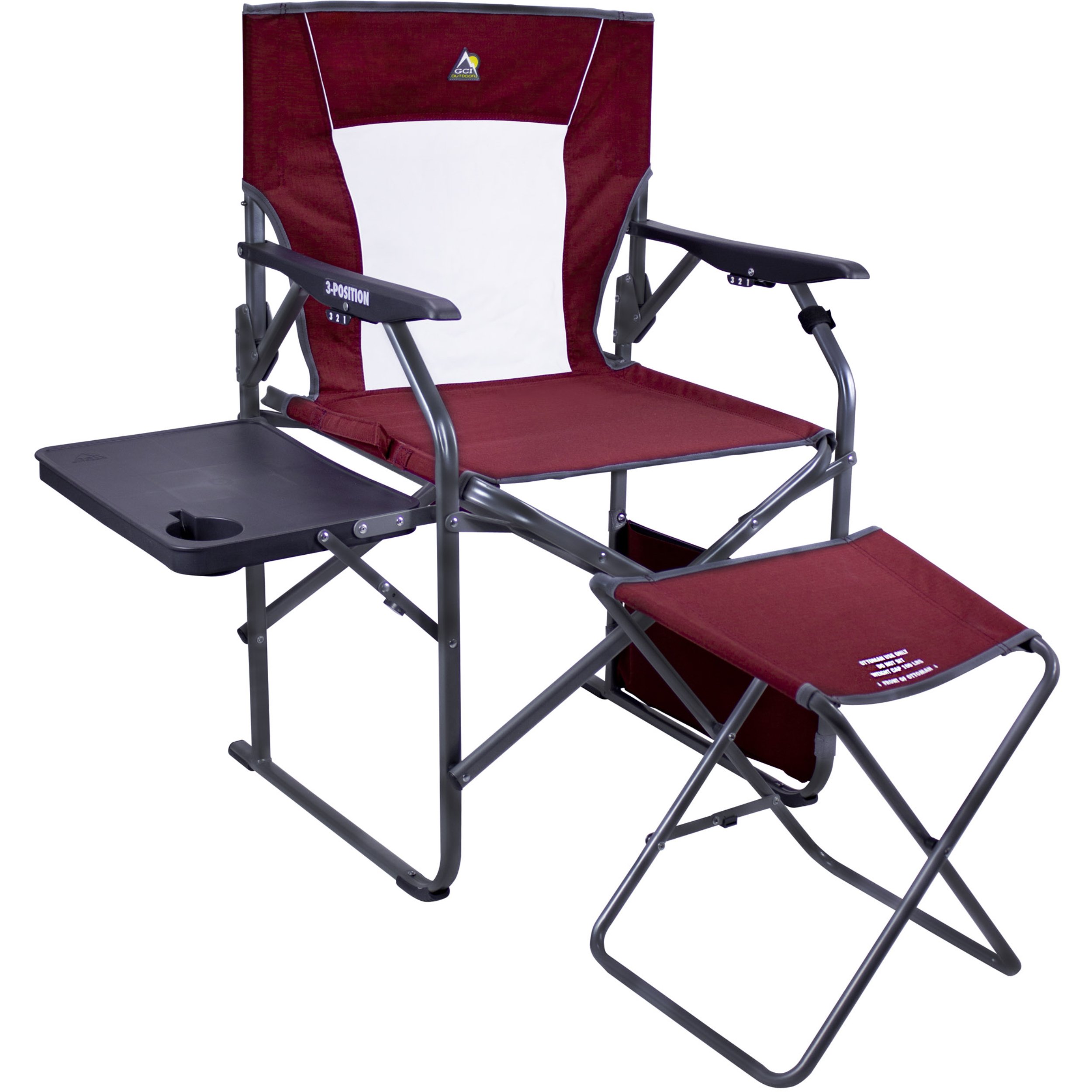 GCI Outdoor 3-Position Reclining Director's Camping Chair $62.30 + Free Shipping