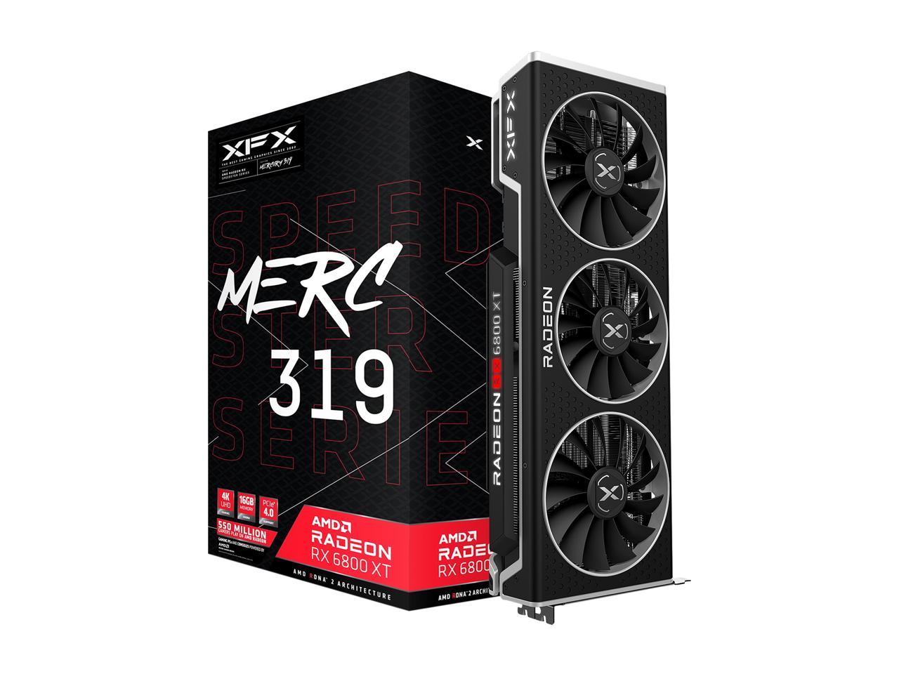 XFX Speedster Merc319 AMD Radeon RX 6800 XT 16GB GDDR6 Core Gaming Graphics Card $506 + Free Shipping