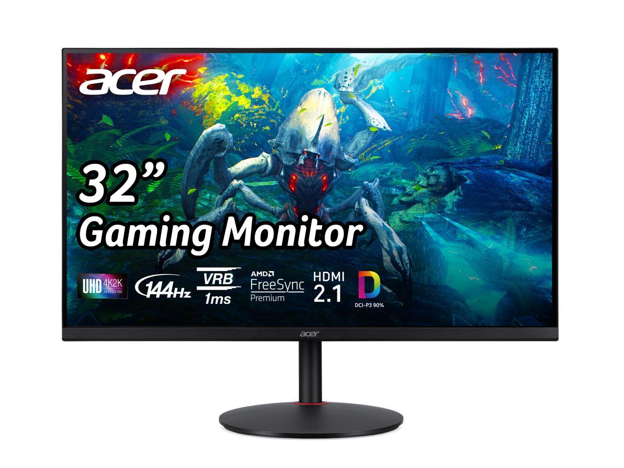 32" Acer 4K 144Hz 1ms AMD FreeSync Premium Gaming VA Monitor w/ Built-In Speakers $430 + Free Shipping