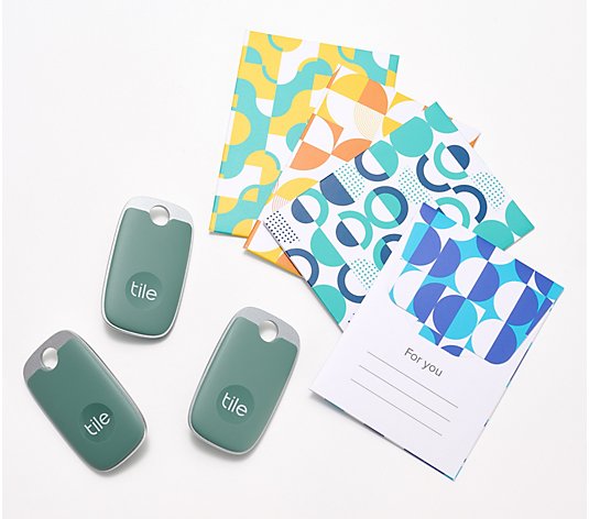 New QVC Customers: 3-Pack Tile Pro Item Tracker (Refreshing Green) w/ Gift Sleeves $28 + $3.50 Shipping