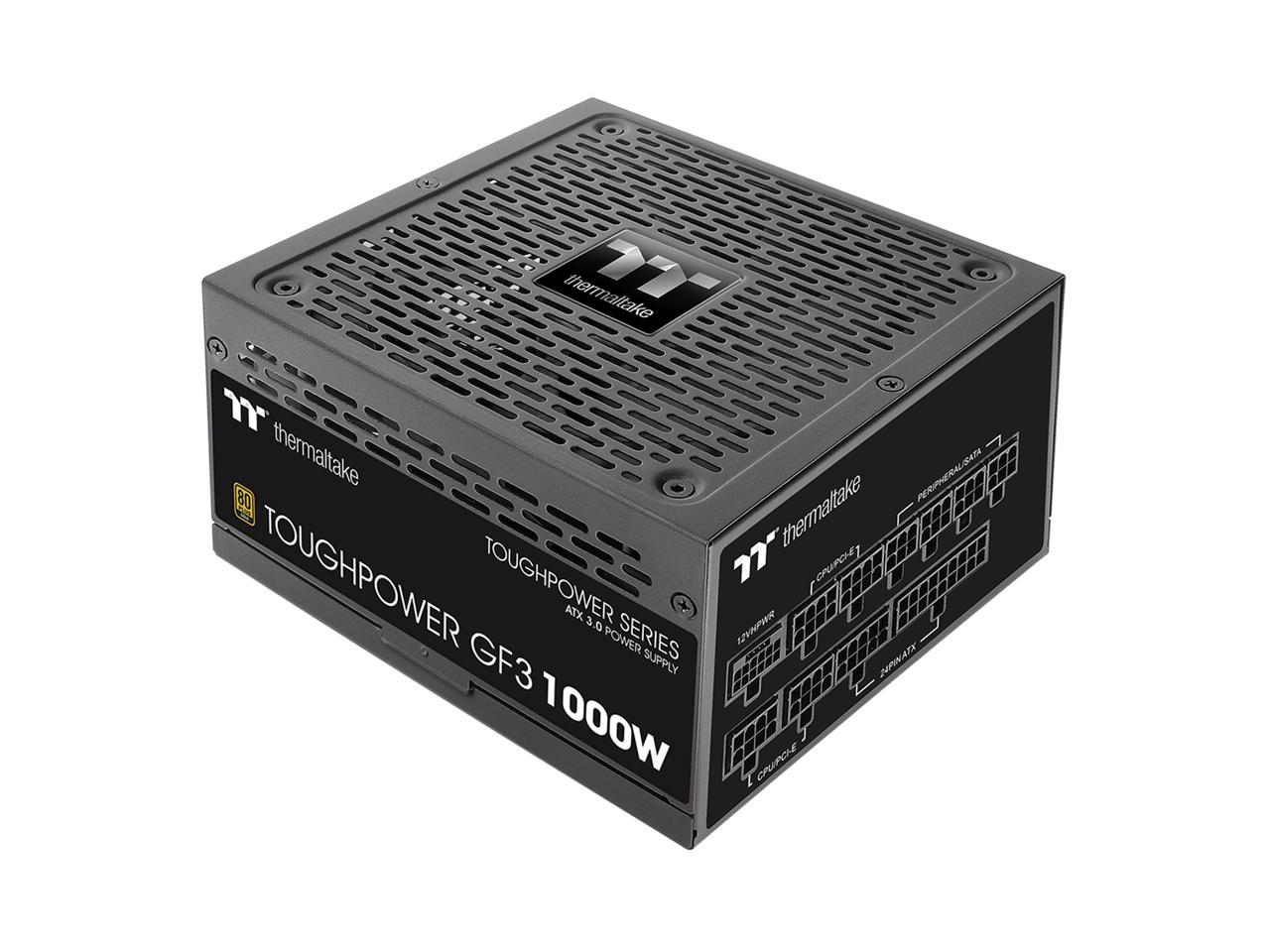 1000W Thermaltake Toughpower GF3 80+ Gold Full Modular Power Supply 135 after 20 Rebate + Free