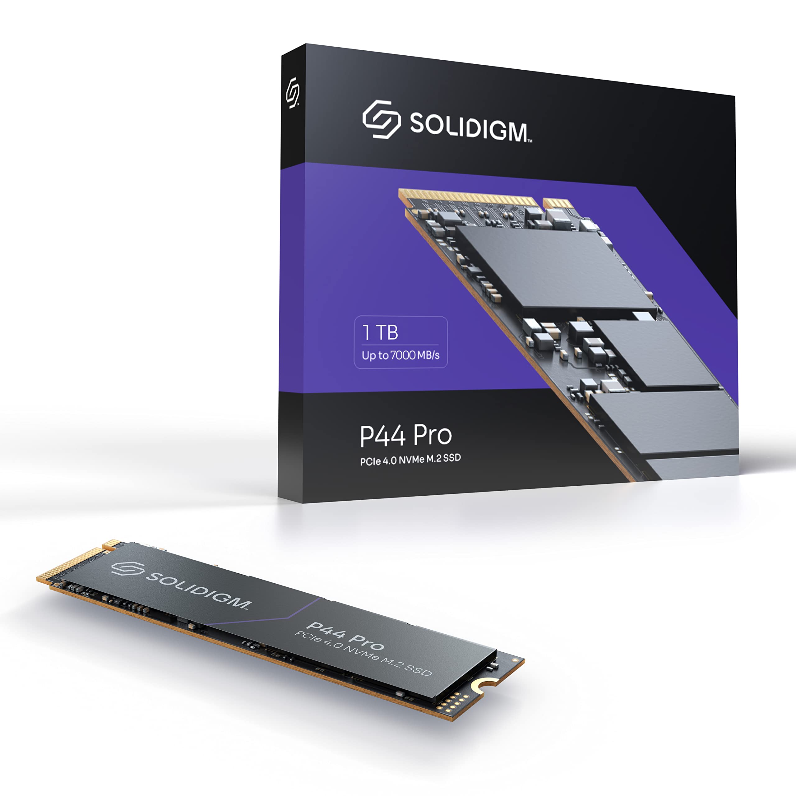 1TB Solidigm P44 Pro PCIe Gen4 NVMe 4.0 x4 M.2 2280 3D NAND Internal Solid State Drive $55 + Free Shipping