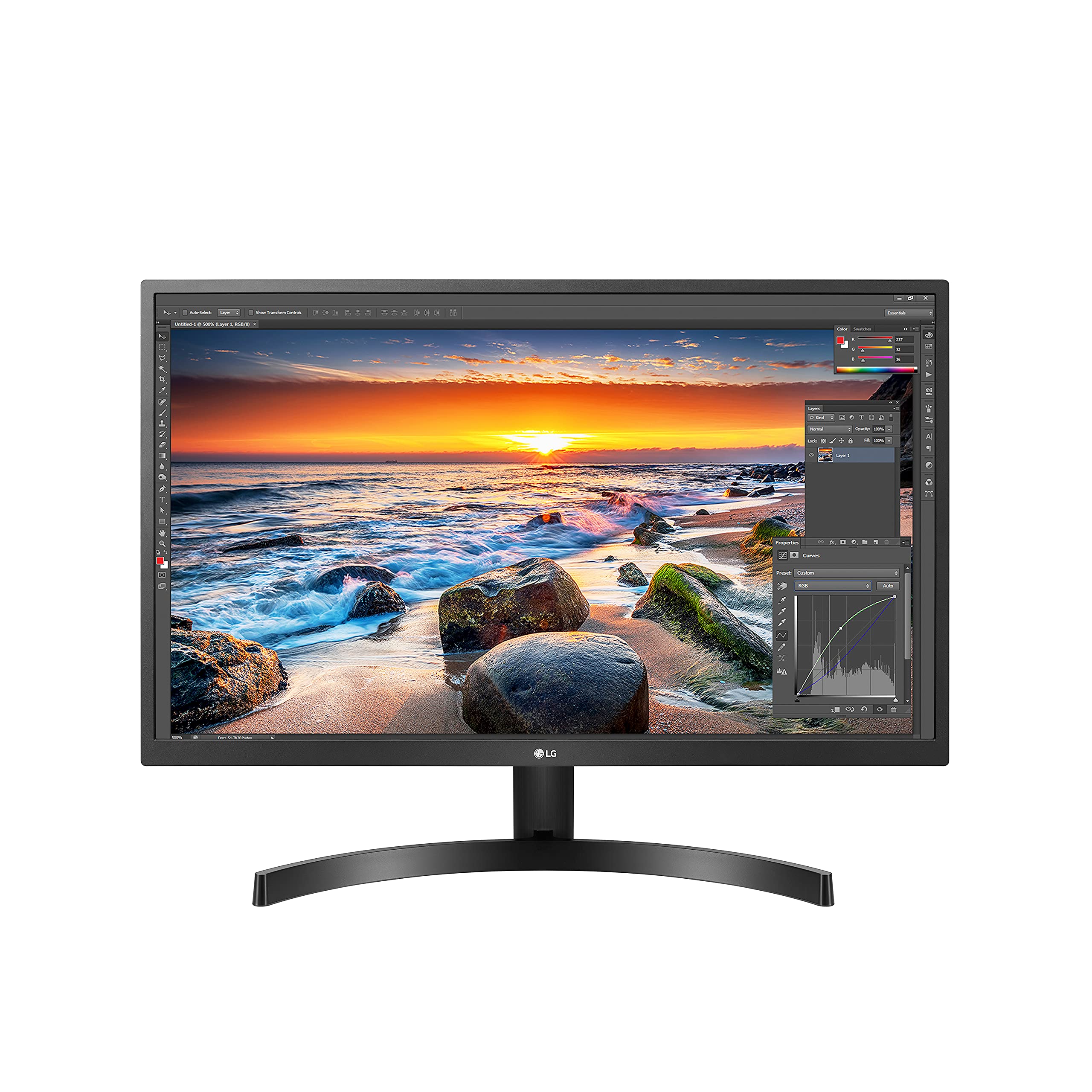 Amazon Prime Members: 27" LG 27UK500-B Monitor UltraFine (3840 x 2160) sRGB 98% HDR10 IPS Display $200 + Free Shipping