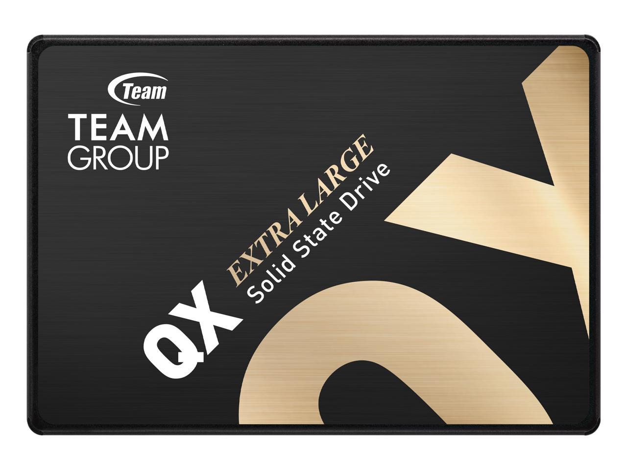 4TB Team Group QX 3D NAND QLC 2.5" SATA III SSD (T253X7004T0C101) + Rosewill SATA III Cable $140 + Free Shipping