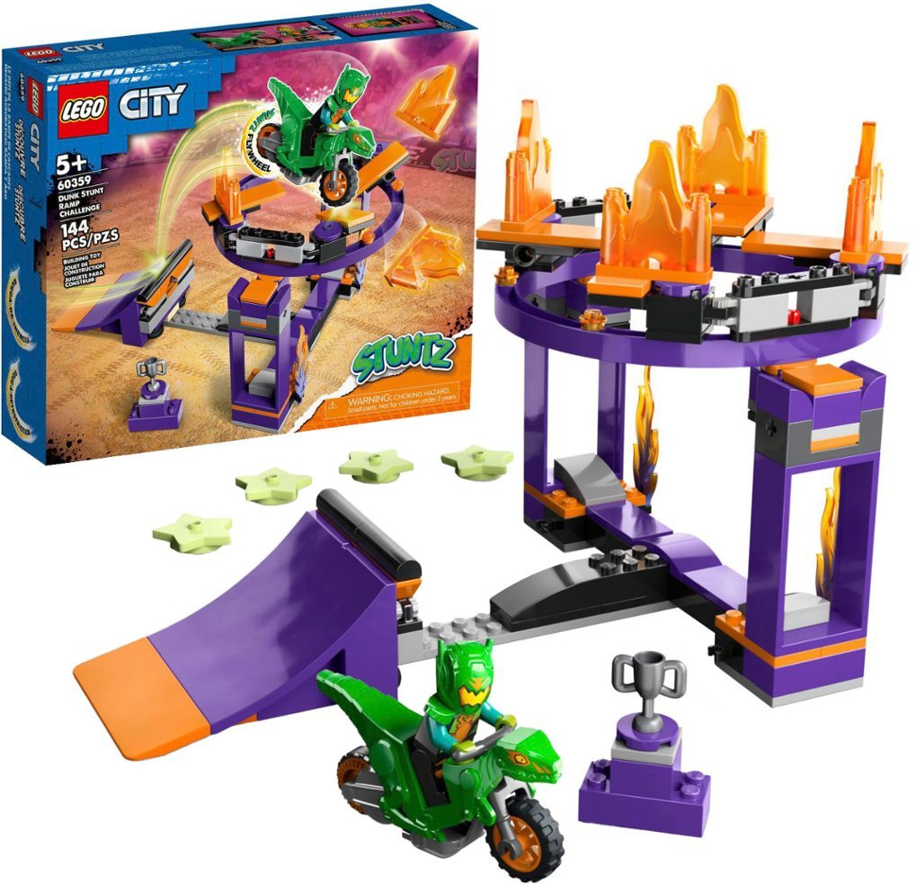 LEGO City Dunk Stunt Ramp Challenge (60359) $18 + Free Shipping