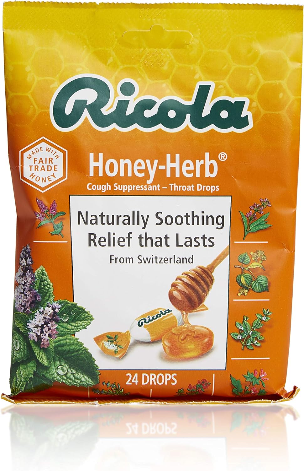24-Count Ricola Natural Honey Herb Throat Cough Suppressant Drop $2.50 + Free Shipping w/ Prime or on $35+