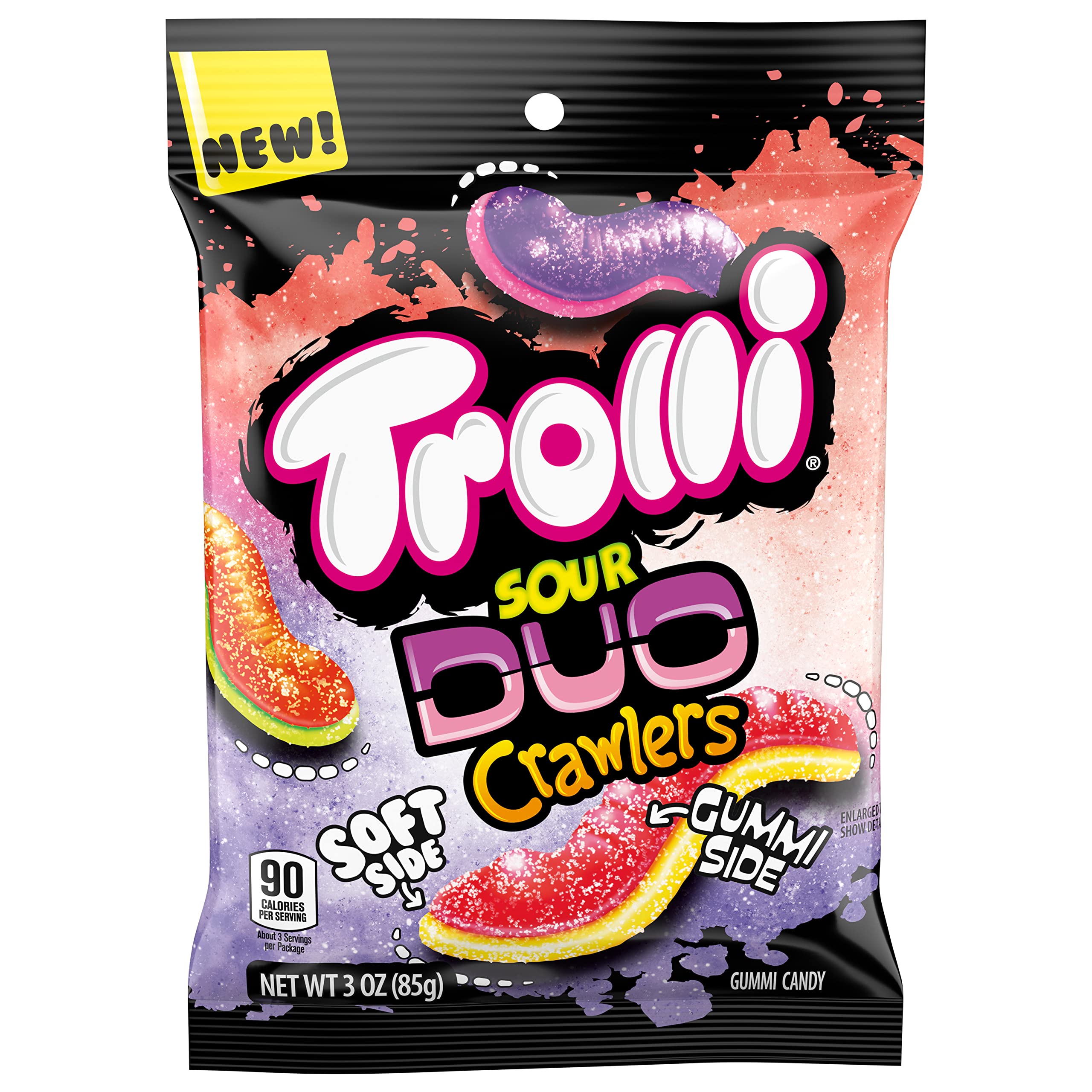 12-Pack 3-Ounce Trolli Sour Brite Duo Crawlers $12.83 w/ S&S + Free Shipping w/ Prime or on $35+