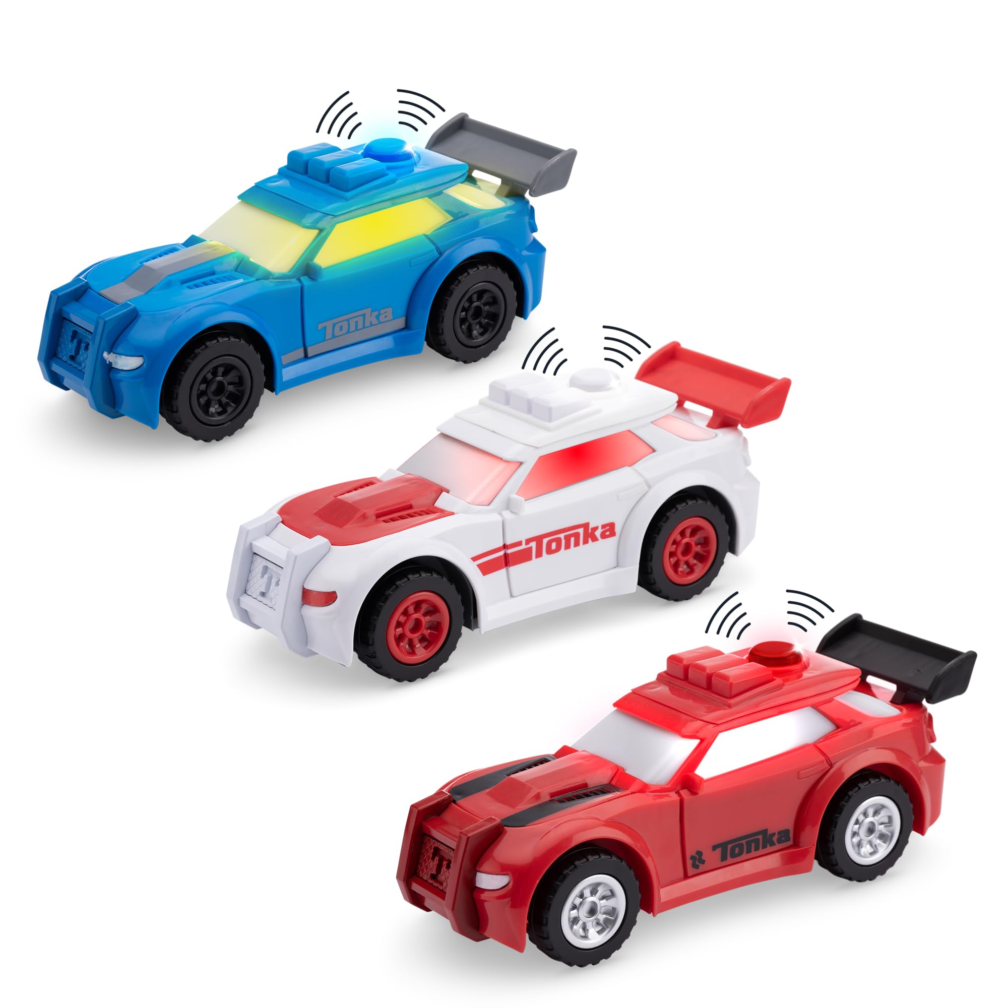 3-Count Tonka Sports Cars Toys w/ Lights & Sounds $9.70 ($3.23 each) + Free Shipping w/ Prime or on $35+