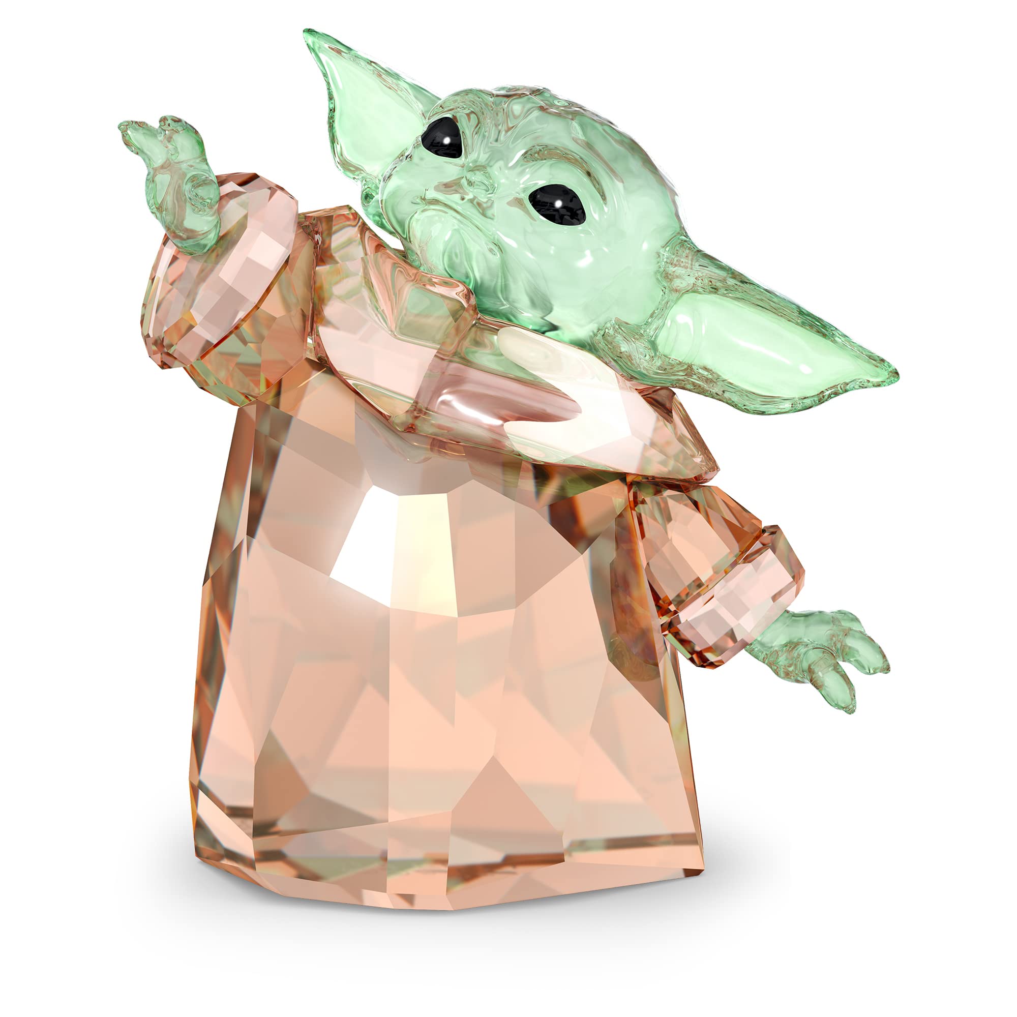 Swarovski Star Wars The Child Mandalorian Figurine w/ Green & Gold Tone Crystals $93.79 + Free Shipping