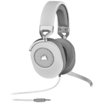 Corsair HS65 Wired 7.1 Surround Gaming Headset w/ Mic (White) $40 + Free Shipping