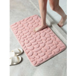 New Shein Customers: Stone Pattern Anti-Slip Bath Mat Rug (Pink): 40cm x 60cm $0.77, 50cm x 80cm $1.78 + Free Shipping