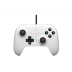 8Bitdo Ultimate Wired Controller for Switch, PC & Android (White) $19
