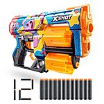 X-Shot Skins Dread Blaster Poppy Playtime Toy Foam Blaster (Kissy) w/ 12 Darts $6.24 + Free Shipping w/ Prime or on $35+