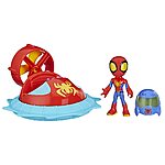 4&quot; Marvel Spidey &amp; His Amazing Friends Web-Spinners Spider-Man w/ Hover Spinner Toy $11.90 + Free Shipping w/ Prime or on $35+