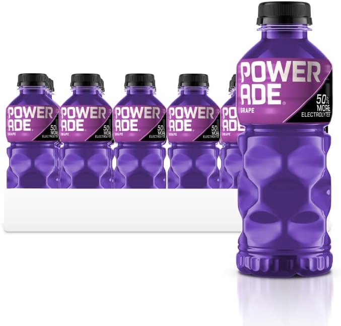 24-Count 20-Ounce Powerade Sports Drink (Grape) $14.34 w/ S&S + Free Shipping w/ Prime or on $35+