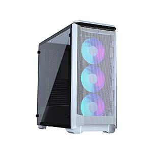 Phanteks Eclipse P400A White Steel Tempered Glass ATX Mid Tower Computer Case $  50 after $  20 Rebate + Free Shipping