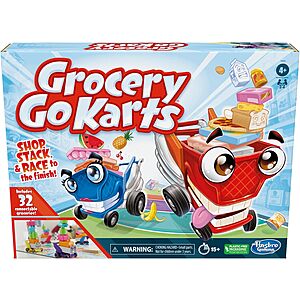 Hasbro Gaming Grocery Go Karts Board Game $11 + Free Shipping w/ Prime or on $35+