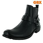 $79.99 GBX Men's Radikal-G Deed Strap Ankle Motorcycle Boots - $27