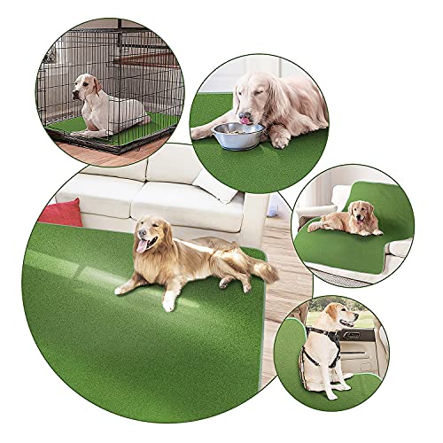 Gimars Upgrade Heavy Absorbency Non-Slip Washable Dog Pee Pads, Reusable 72"x72" Anti-Tear Dog Training Pads, Quick Dry Whelping Pads for Dogs + Free Shipping $23.83