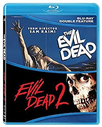 Evil Dead 1 & 2 Double Feature (Bluray) $6.96 at amazon.com (prime elig)