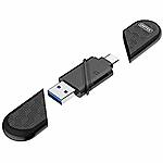 Unitek USB Type-C & USB 3.0 microSD Card Reader Adapter $3