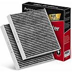 Puroma 2 Pack Cabin Air Filter with Activated Carbon @ Amazon 28% off AC / Free Prime Shipping $9.29