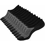 Fiream Mens No Show Socks &amp; Mens Thick Non-slip Socks @ Amazon 51% off AC and Prime Discount / Free Prime Shipping $7.42