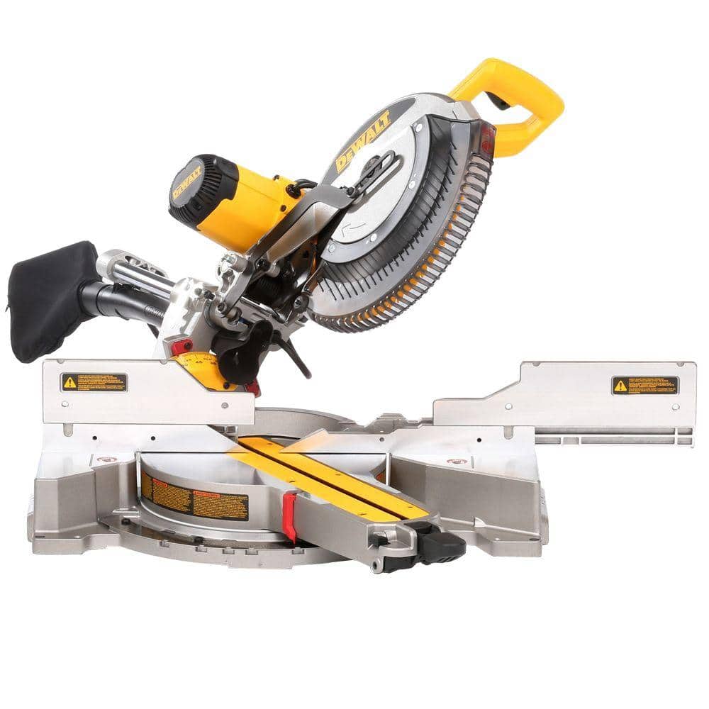 DEWALT DWS780 15 Amp Corded 12 in. Double Bevel Sliding Compound Miter Saw with XPS technology - Home Depot or Amazon $549