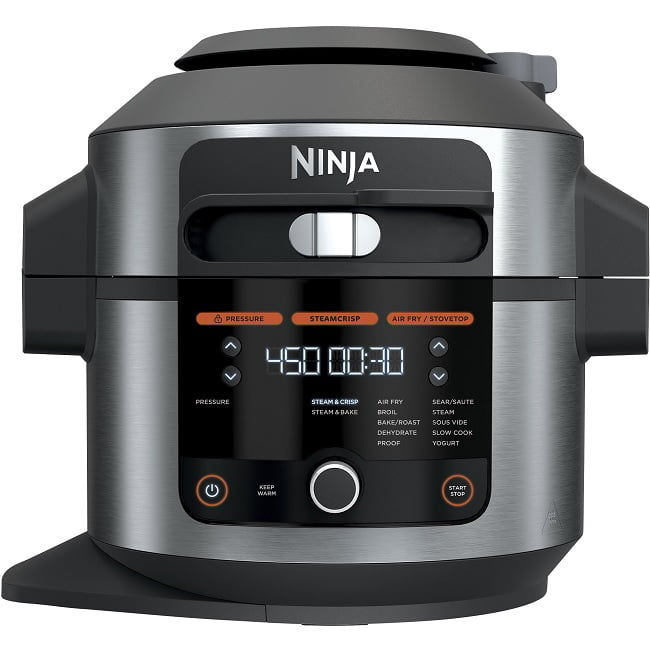 Ninja OL501 Foodi 14-in-1 Pressure Cooker Steam Fryer with SmartLid - Silver/Black - $109.99