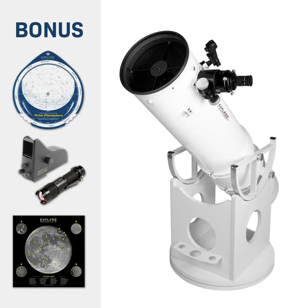 Explore Scientific - Firstlight 10" Dobsonian Telescope for $499 (List $849)