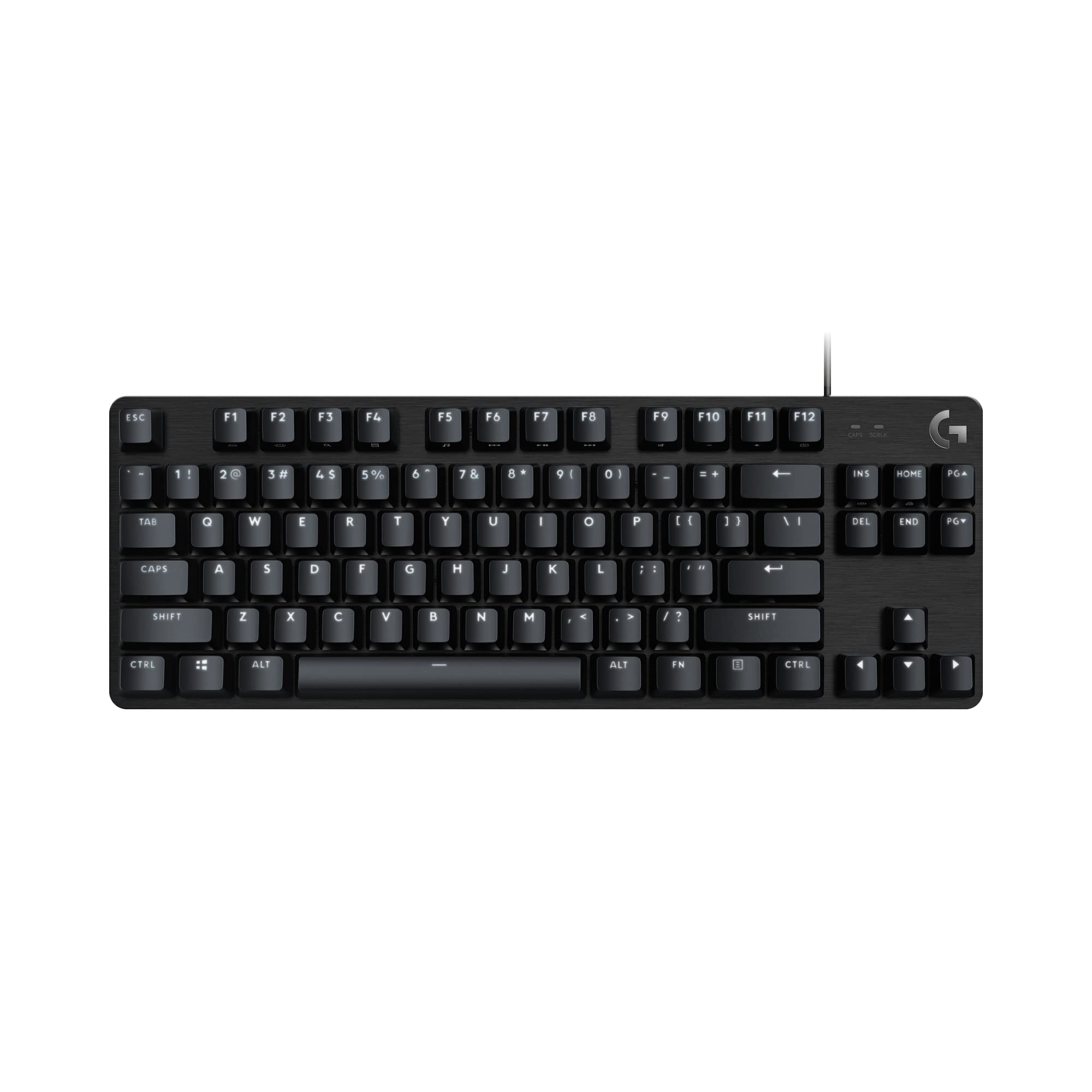 Logitech G413 TKL SE Mechanical Gaming Keyboard - Compact Backlit Keyboard with Tactile Switches, Anti-Ghosting, Compatible with Windows, macOS - Black Aluminum $44.99 @ Amazon