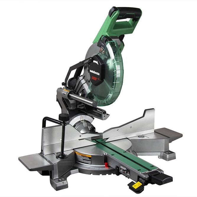 Metabo Hpt C10fshcm 10 Sliding Compound Dual Bevel Miter Saw With