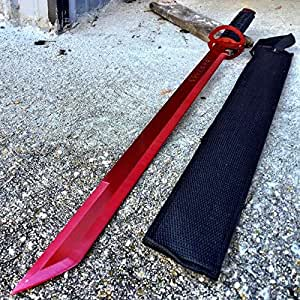 Amazon.com : Snake Eye Tactical Full Tang Double Serrated Fantasy Sword w/ Sheath Hunting Camping Fishing Outdoors (5020) : Sports & Outdoors $29.95