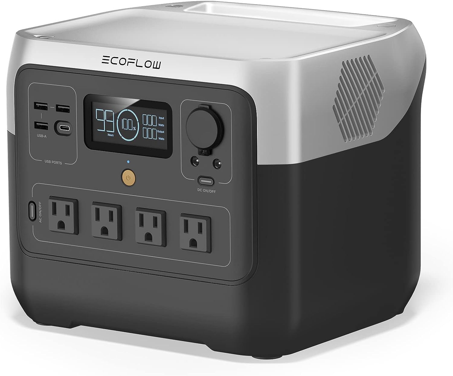 EF ECOFLOW Portable Power Station RIVER 2 Pro, 768Wh LiFePO4 Battery, 70 Min Fast Charging, 4X800W (X-Boost 1600W) $399