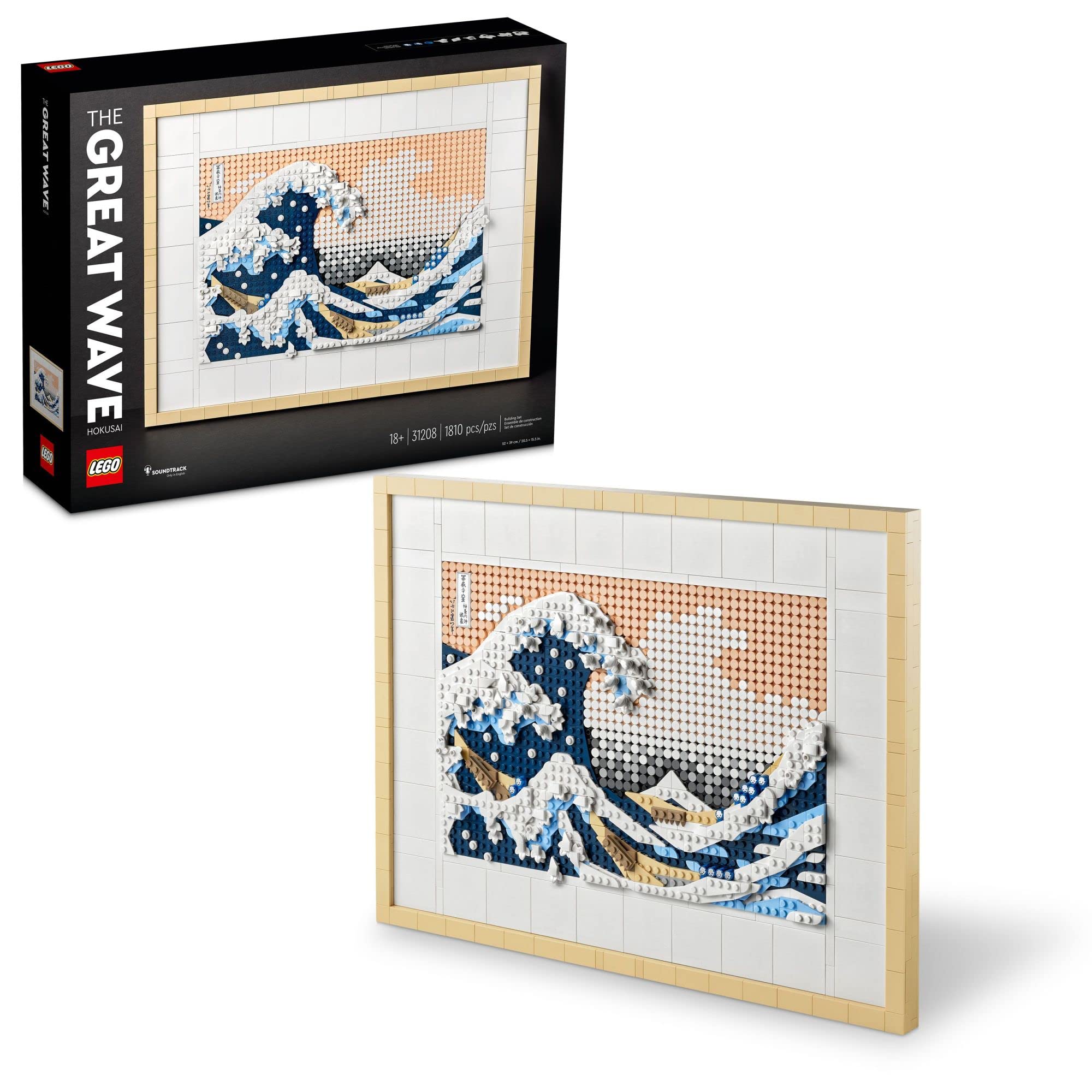 LEGO Art Hokusai – The Great Wave 31208 - $84.99 - Amazon or Target