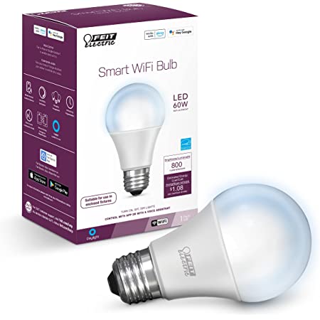 Feit Electric Dimmable Smart Wi-Fi Bulbs: BR30 2700K (Soft White) $3.97, 5000k (Daylight) $3.97, More + Free Shipping w/ Prime or on $25+