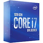 Intel Core i7-10700K Desktop Processor 8 Cores up to 5.1 GHz Unlocked $319.99