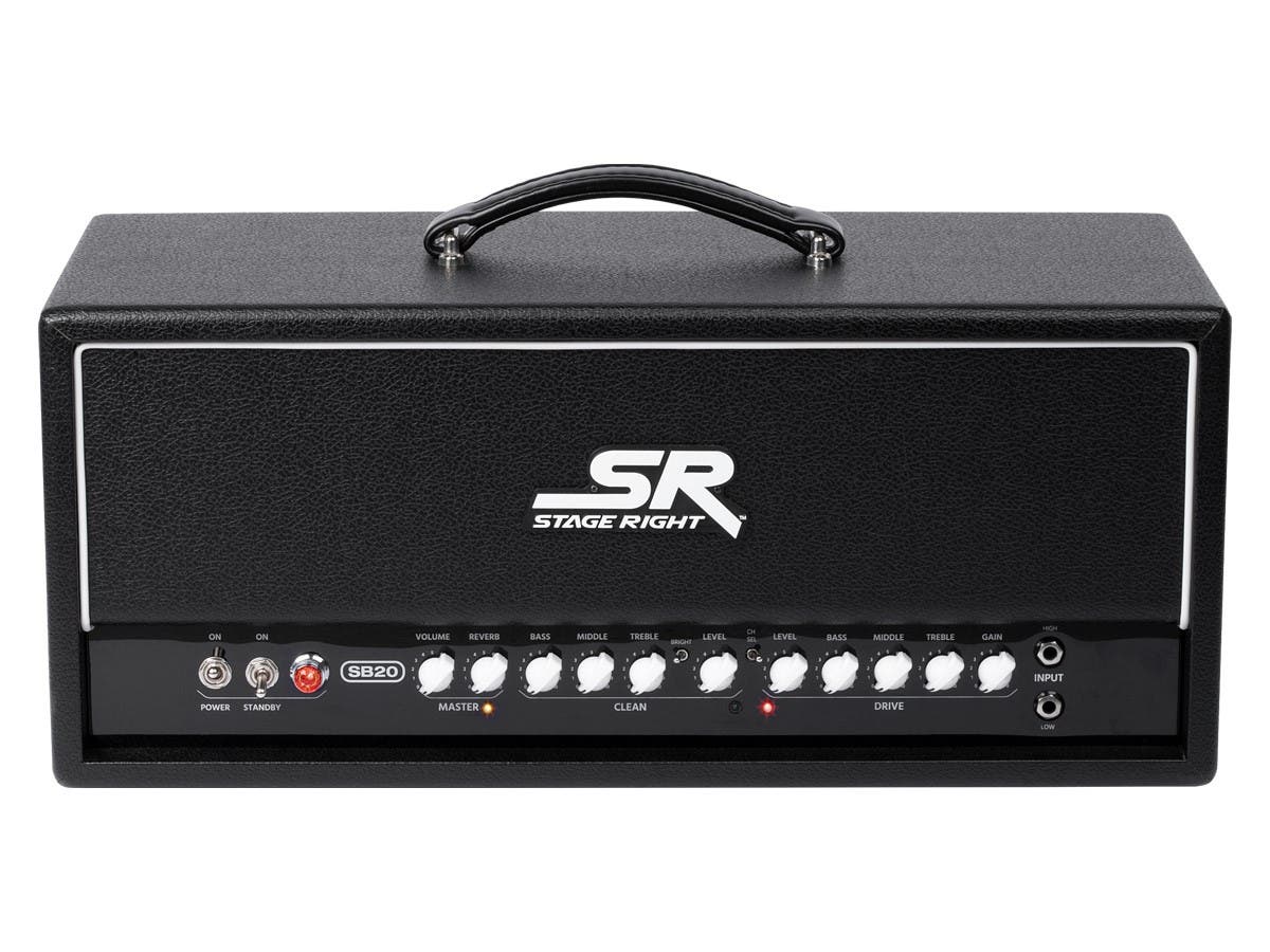 Stage Right by Monoprice SB20 50-watt All Tube 2-channel Guitar Amp Head with Reverb $271.20 after coupon