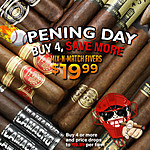 Montecristo White Label Cigar in Rothschild 5-Pack for as low as $19.99