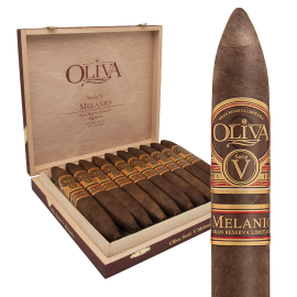 Oliva Serie V Melanio- Robusto- 10ct Box + Lighter + Ashtray + Keychain + Free Shipping $57.99 - Holt's Cigar Co