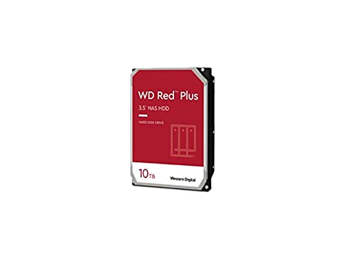 Western Digital 10TB WD Red Plus CMR NAS Internal Hard Drive HDD $184.990