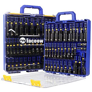 $28.04 55PCS Premium Magnetic Impact Nut Driver Set, SAE&Metric Deep Nut Drivers