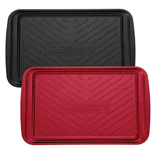 Cuisinart CPK-200 Grilling Prep and Serve Trays, Black and Red $20.46