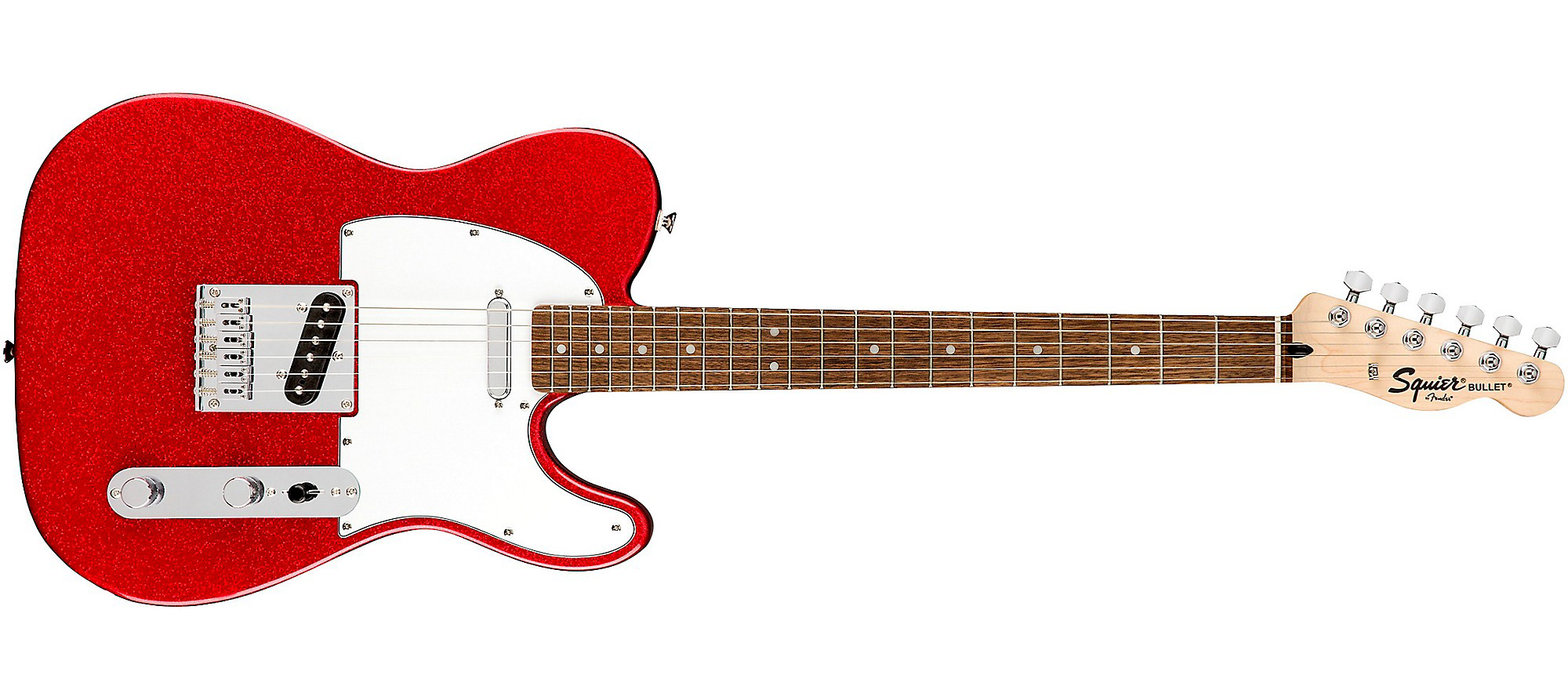 Squier Limited-Edition Bullet Telecaster: Red Sparkle $139 (today only) $139.99
