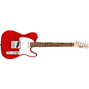 Squier telecaster red shop sparkle