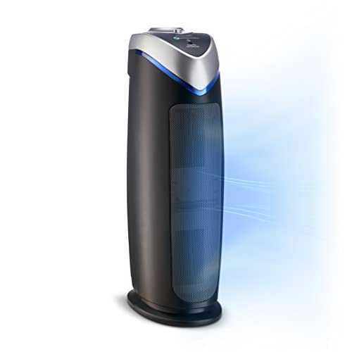 Save 20% $79.82 on a GermGuardian AC4825E 22" True HEPA air purifier with UV-C light to kill viruses and bacteria. $79.81