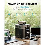 Save 39% $999 -&gt; $609 EF ECOFLOW Portable Power Station DELTA 2, 1024Wh LiFePO4 (LFP) Battery, Fast Charging, Solar Generator(Solar Panel Optional) for Home Backup Power