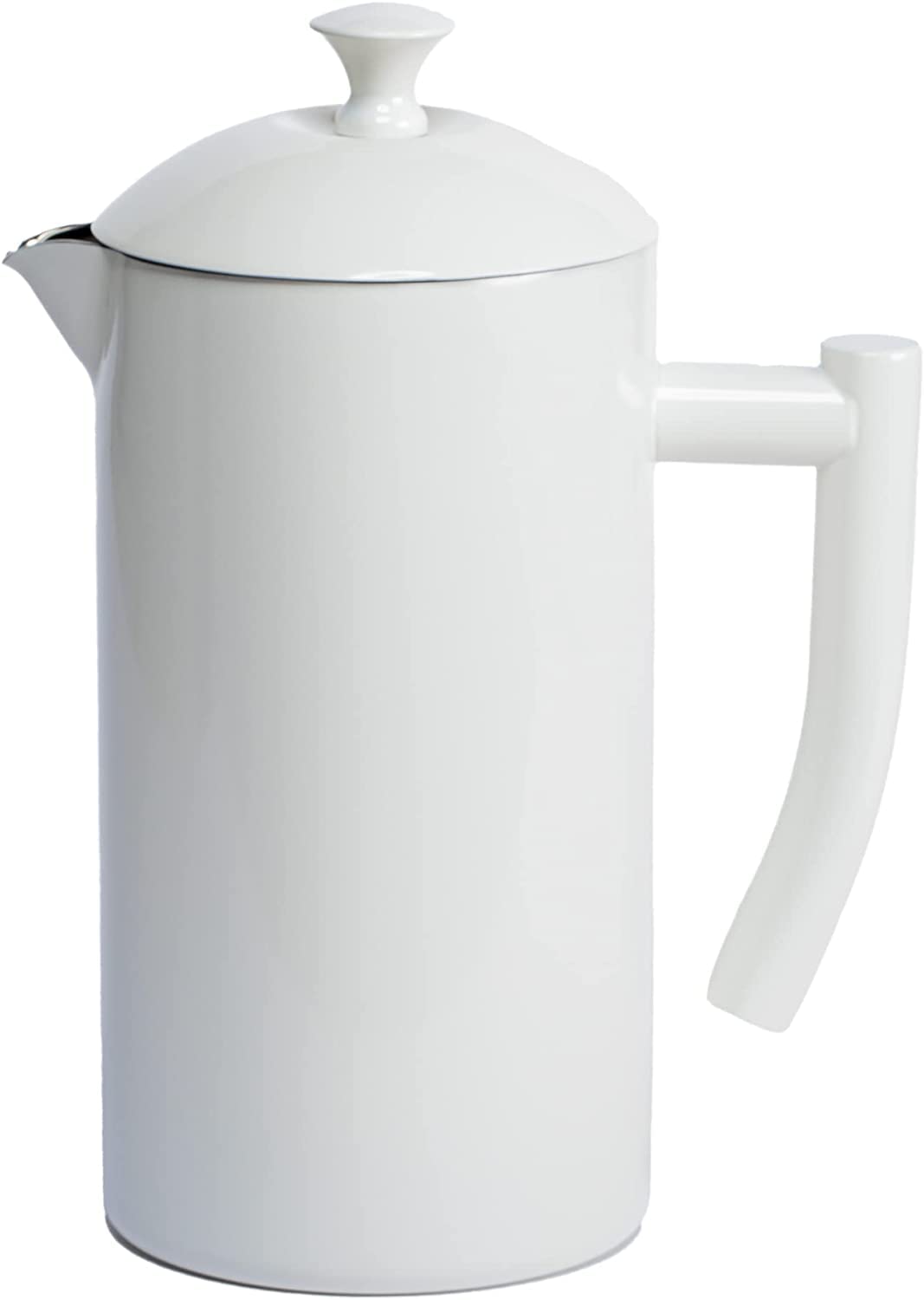 Frieling DoubleWalled Stainless Steel French Press Coffee Maker, Snow